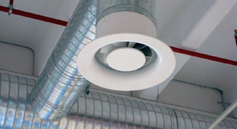 Воздухораспределение в помещениях, классификация систем