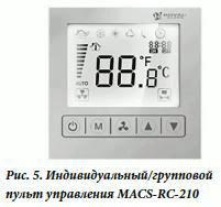Современная система кондиционирования Modular Air Conditioning