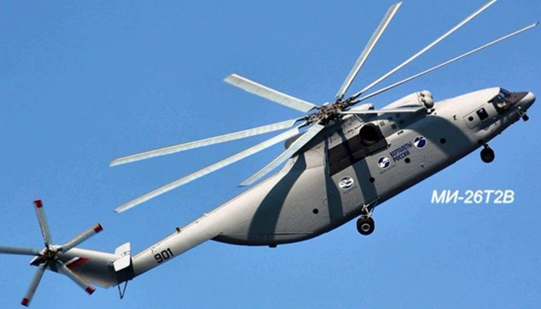 Серия новой версии вертолёта Ми-26Т2В