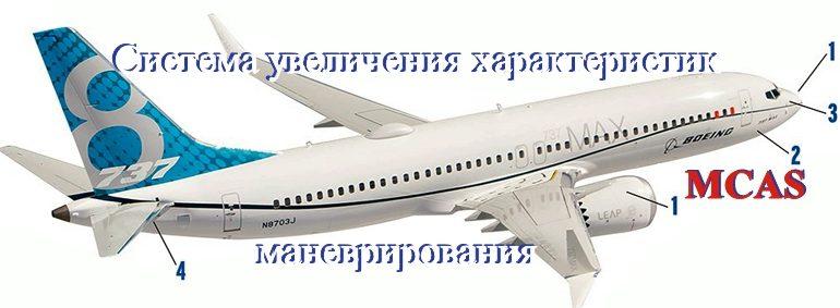 Cистема MCAS на 737 MAX