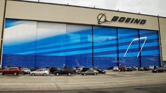 Завод мегакорпорации "Боинг" в Сиэтле