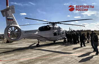 Лётные испытания  вертолета Ка-62