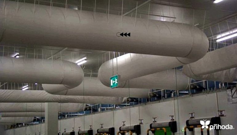 Текстильные воздуховоды в системах  вентиляции