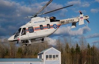 Первый вертолет «Ансат» для МЧС России