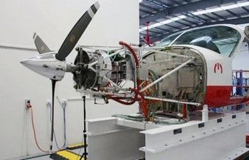 Пробный полет на электрическом двигателе