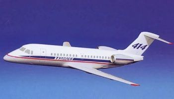 Несбывшейся проект пассажирского авиалайнера Ту-414
