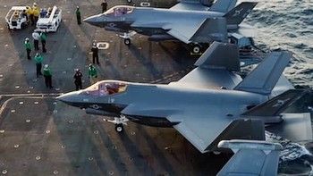 F-35C осваивается на авианосце
