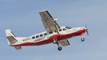 Электрифицированный Cessna 208B обратно в турбовинтовой
