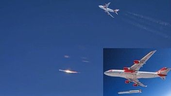 Испытания  системы воздушного запуска ракеты-носителя