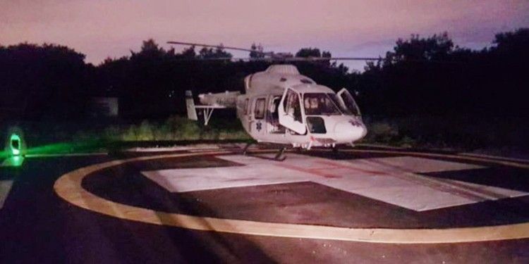 Вертолётные площадки для санитарной авиации