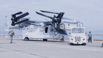 Япония получила новую партию конвертопланов Osprey