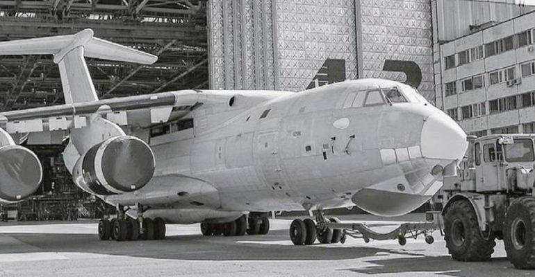 Первый Ил-76МД-90А с поточной линии собран и проходит испытания