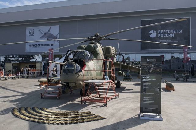Ми-35 Топ 5 лучших российских вертолётов на все времена