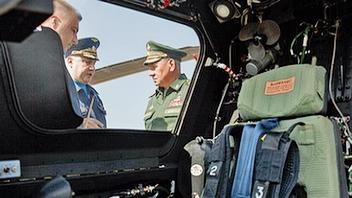 Сергей Шойгу с рабочей поездкой на авиазаводе «Роствертол»