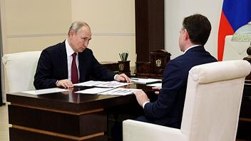 Владимир Путин провел рабочую встречу с Главой ОАК