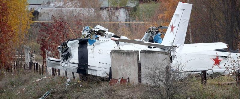 Cамолёт L-410 совершил жесткую посадку в тайге