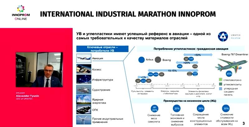 УЗГА и UMATEX-разрабатывают и производят конструкции из ПКМ
