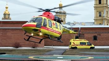 Работа Национальной службы санитарной авиации в 2021 году
