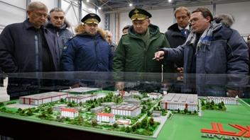 МО С. Шойгу с рабочим визитом на предприятии  «Кронштадт»