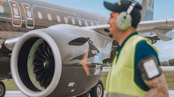 Embraer Е195-Е2 испытали в полёте на  экологичном топливе
