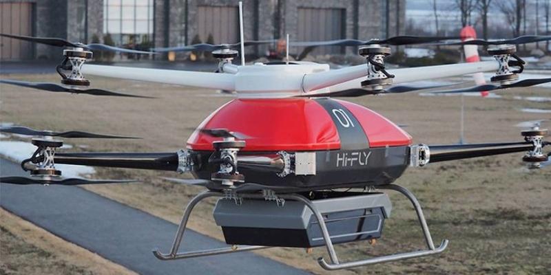 Лётный прототип грузового дрона Hi-Fly прошёл испытания