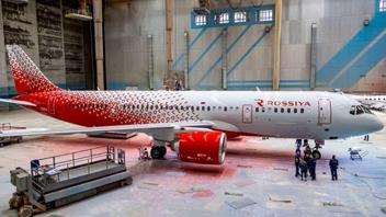 МС-21 в ливрее «России» прибудет в Жуковский
