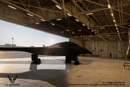Стелс-бомбардировщик 6 поколения B-21 Raider представлен