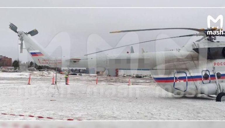 Ми-8МТВ-1 во Внуково повредил хвостовой винт