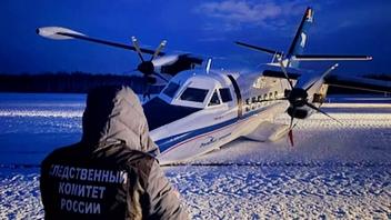 В Якутске у самолета L-410 при взлете сломалось шасси