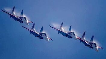 «Русские Витязи»мастер-класс высшего пилотажа на LIMA 2023