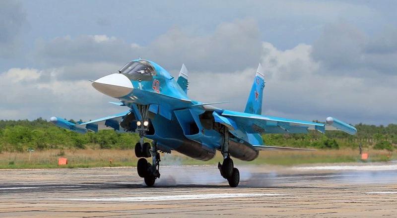 Су-34 Истребитель-штурмовик Су-34 в войска