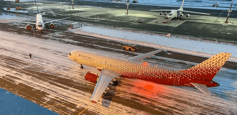 6-ой МС-21 перелетел в Ульяновск на покраску в ливрею ОАК