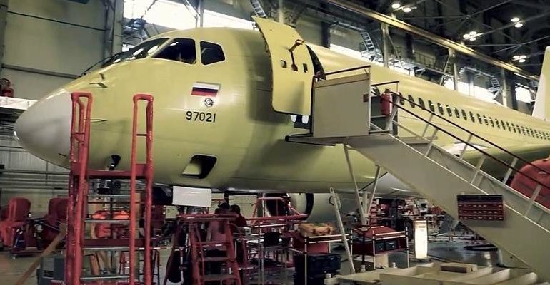 Сборка 5 серийных SSJ-New идёт в Комсомольске-на-Амуре