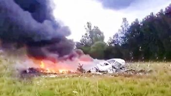 В Тверской области разбился самолёт Евгения Пригожина