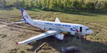 Посадка А320 в пшеничном поле из-за ошибок экипажа