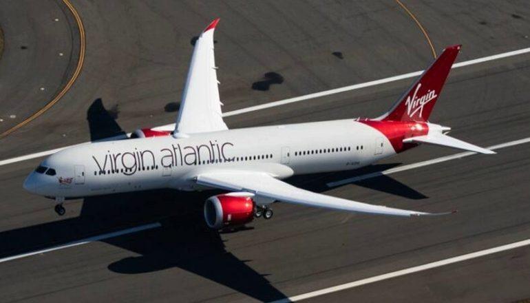 Virgin Atlantic>трансатлантический рейс на 100% биотопливе