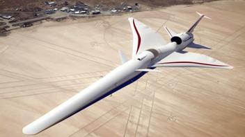 Коммерческий сверхзвуковой X-59 со сниженным уровнем шума