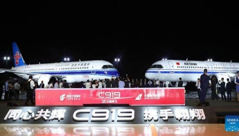 Air China и China Southern получили первые самолёты C919