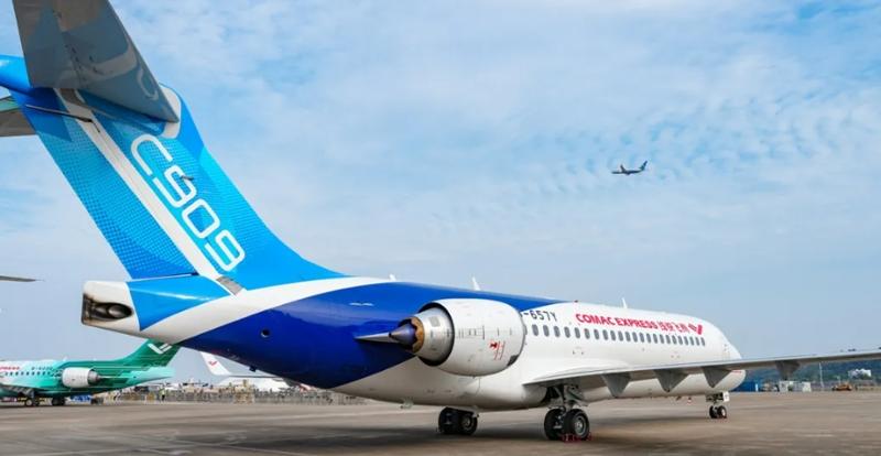 COMAC переименовала региональный самолёт ARJ21 в C909