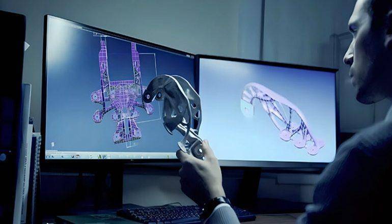 Бионический дизайн и 3D-печать для  авиационных деталей