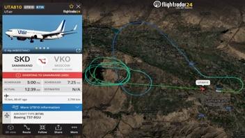 Двойной помпаж двигателя произошел самолёта Boeing 737
