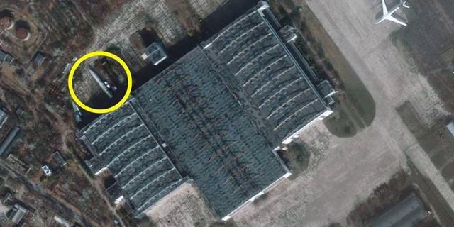 NASA зафиксировало мощный пожар на аэродроме Святошино