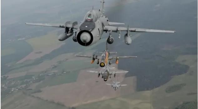 Польша показала прощальный полёт истребителей Су-22