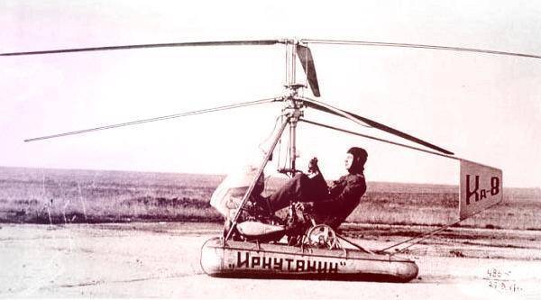 Ка-8 К годовщине Николая Камова: гения вертолетостроения