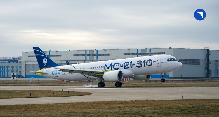 Второй импортозамещенный самолет МС-21 поднялся в воздух
