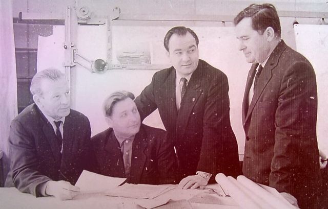 К 102 летию Александра Шенгардта и его Ту-154