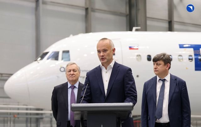 Лайнер Ту-214 получил Одобрение главного изменения