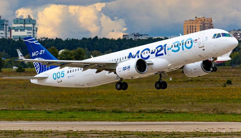 Реализация программы производства лайнеров МС-21-310