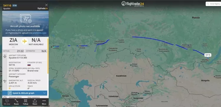 Ил-114-300 проходит дополнительные испытания морозами