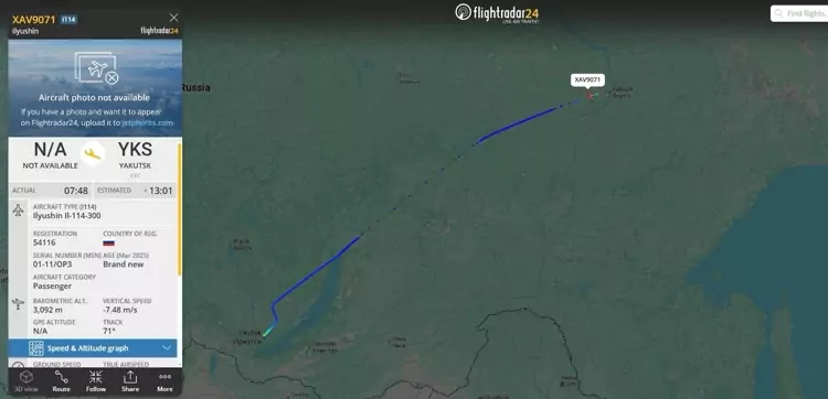 Ил-114-300 проходит дополнительные испытания морозами